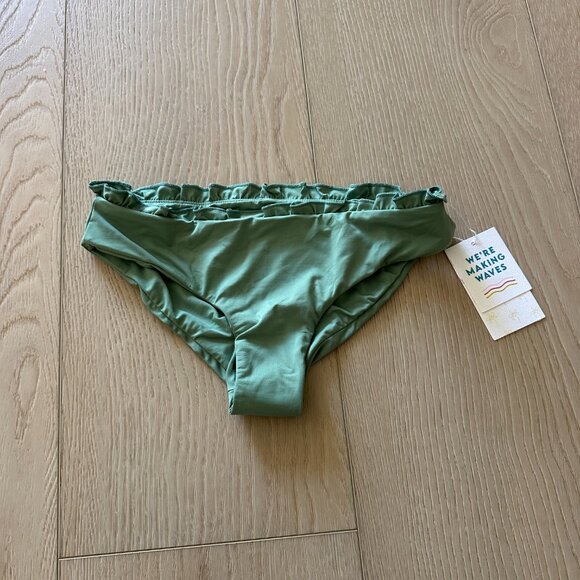 Dippin' Daisy's - Eucalyptus Green - Kiara bikini bottom - NWT X-Small - Picture 4 of 9